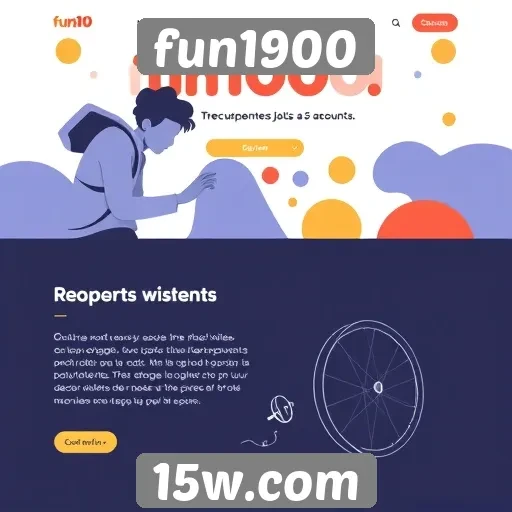 Acessibilidade e design do site fun1900 em destaque